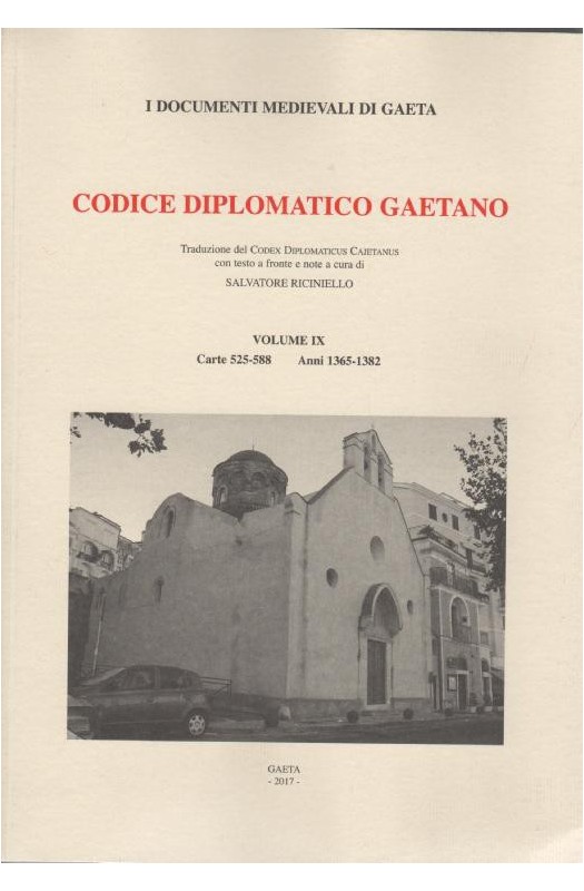 VOL XI Codice Diplomatico Gaetano  